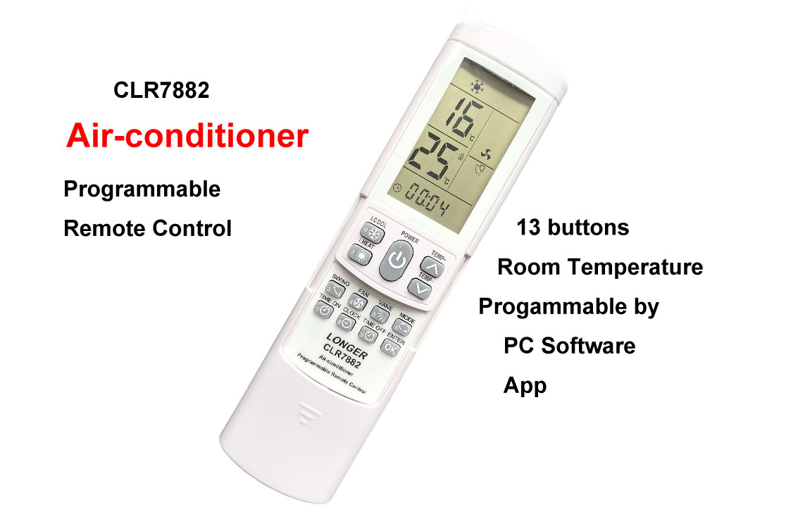 IR PROGRAMMABLE REMOTE CONTROL AND THERMOSTAT